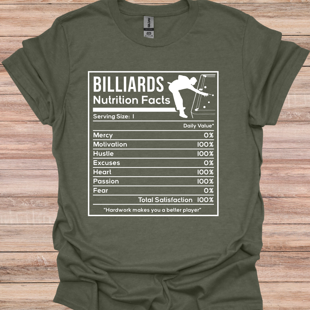 Billiards Nutrition