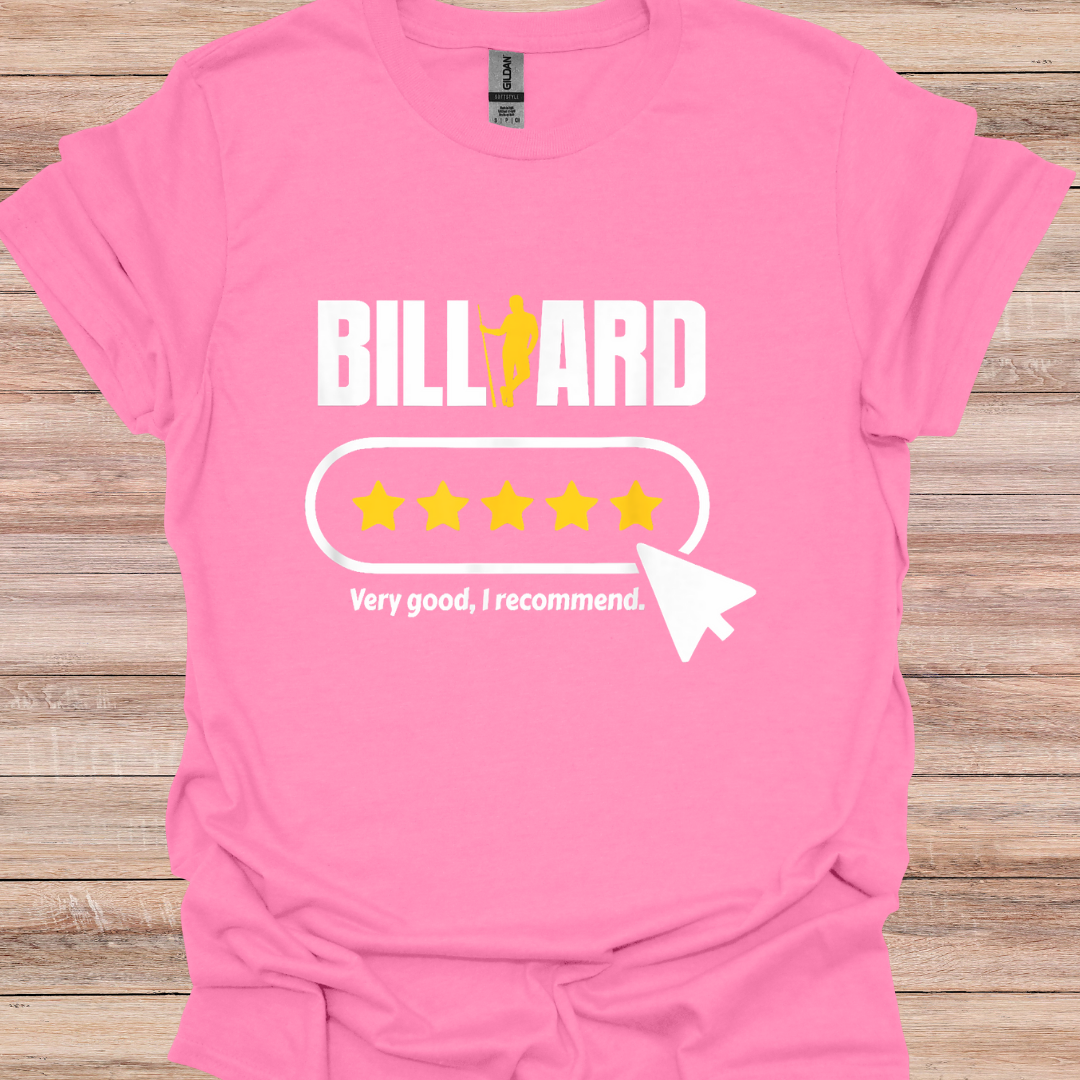 Billiards, I Recommend