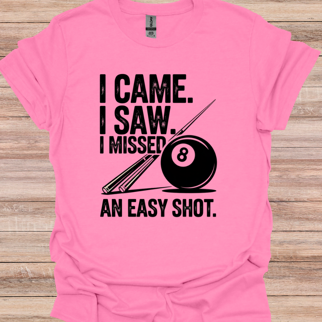 Missed An Easy Shot