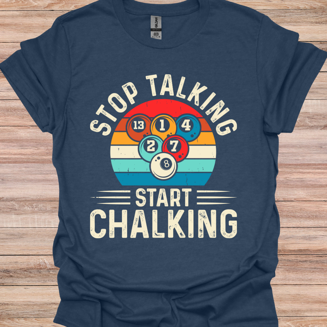 Stop talking and start chalking