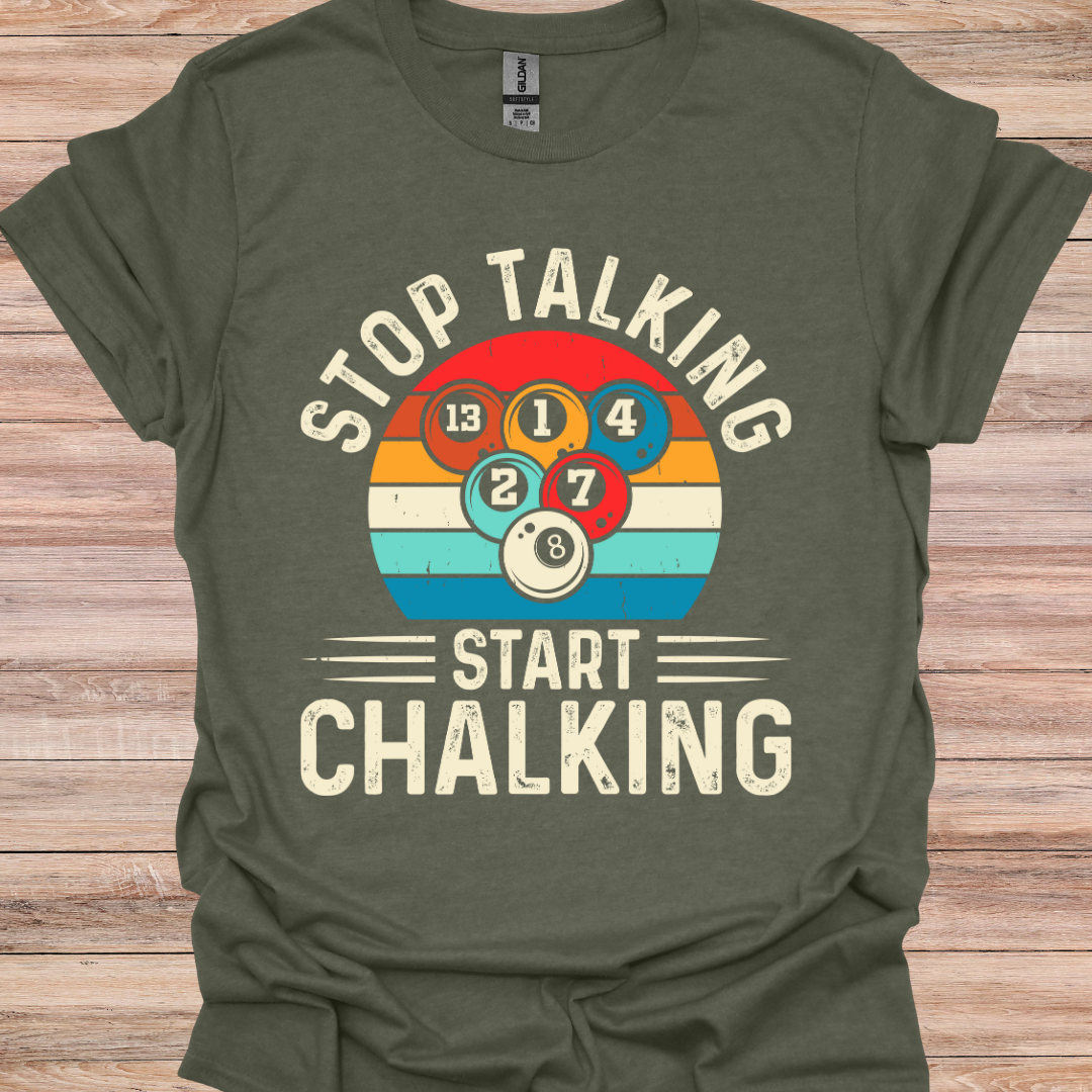 Stop talking and start chalking